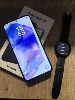 Samsung Galaxy A55 5G 128 +Samsung galaxy Watch  3 Classic