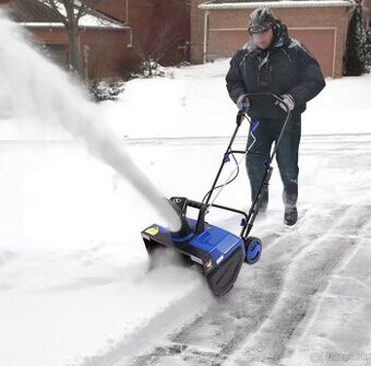 Nová elektrická snehová fréza 2400W – silná, ľahká