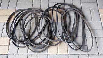 Klínové remene, Dýzy, Čiapočky na