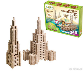 Drevená stavebnica Fantázia 240 – úplne nová, nerozbalená