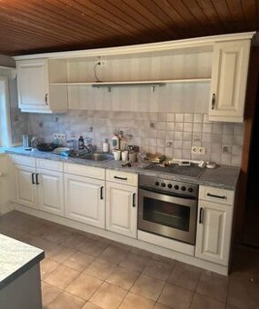 Krásná venkovská 2dílná kuchyně se spotřebiči,5798