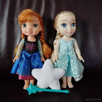 Veľké bábiky Anna a Elsa z Frozen - originál Disney