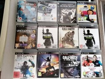 Predám hry na Sony Playstation 3