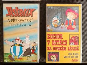 VHS kazety Asterix a Obelix , Kocúr v čižmách