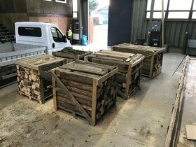 Palivové drevo na paletách - 1