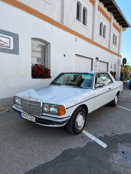 Mercedes Benz 230CE C123 Coupe /w123 - rv 1982 Biele SPZ