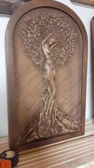 Drevený obraz 62×38cm,hrúbka 5cm buk -