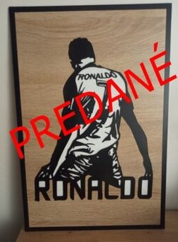 CNC 3D obraz Ronalda