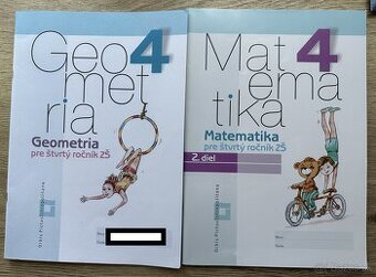 Matematika(2.diel) a Geometria pre 4.ročník ZŠ