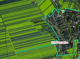 Predám 4 525 m² m² ornej pôdy v obci Pohranice