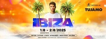 2 kusy 2-dňových vstupeniek na IBIZA festival v Námestove