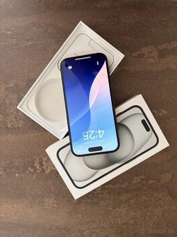 iphone 15, 256 GB, čierny