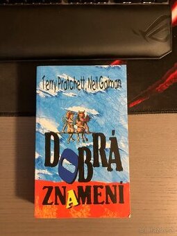 Kniha Dobra znamení Terry Pratchett Neil Gaiman