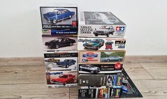 Plastove modely auta 1/24 & 1/25