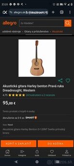 Harley Benton gitara