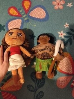 Disney Odvážna Vaiana (Moana) plyšové hračky