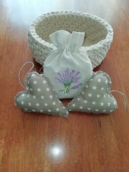 Háčkované košíčky, vianočný darček