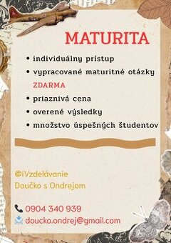 MATURITA Z DEJEPISU