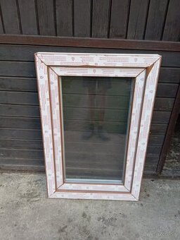 Plastové okno - dub zlatý - 60x90