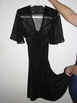 Spoločenské šaty, veľ. 38 s bolerkom