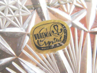 Krištálový popolník-značkový