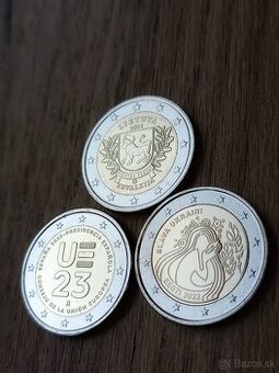 2€ pamätné mince, UNC, euro 1
