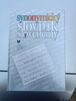 Synonymický slovník slovenčiny
