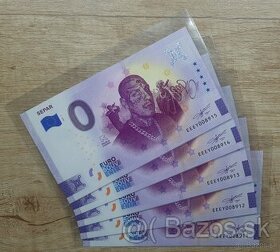 0€ bankovka SEPAR suvenír
