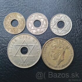 Britské západoafrické mince