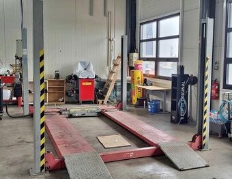 4 stlpový zdvihák Sirio - 3500kg s prízdvihom a geo platňami