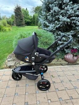 Predám kočík JANÉ TRIDER + autosedačka MATRIX LIGHT 2 (čiern
