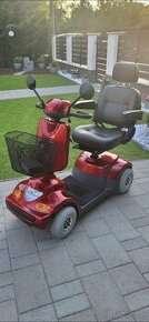 Elektrický invalidný vozík, skúter moped pre seniorov