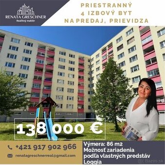 NA PREDAJ 4 IZBOVÝ BYT - NECPALY, PRIEVIDZA