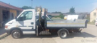 Iveco daily 3 stranny vyklapač sklápač hydraulická ruka