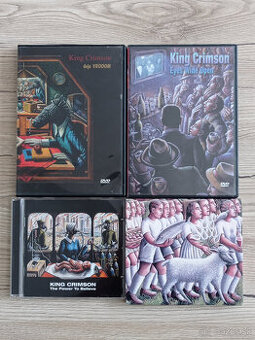 Predám CD a DVD King Crimson