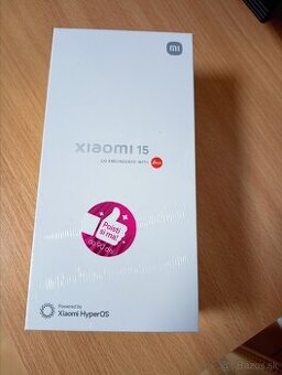 Predám mobil Xiaomi 15 12 GB RAM/512 GB