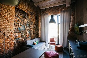 Prenájom exkluzivny 1 izb. Loftový byt. Lucenec, centrum