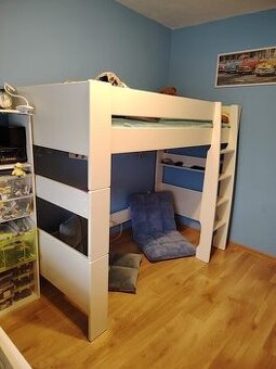 Detska vyvýšená postel