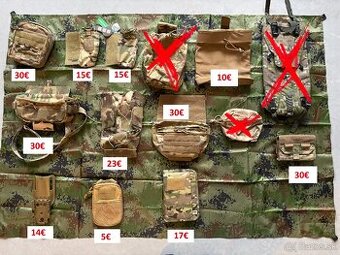 Multicam, vz.2007, Warrior Assault System, Tasmanian Tiger