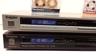 Tuner TECHNICS ST-500, super zvuk, QUARTZ, JAPAN, AT05, AT30
