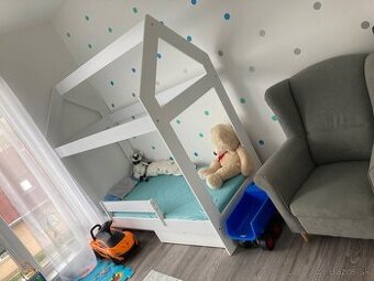 Detská postel domček