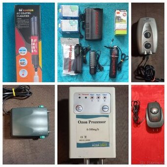 Filtre do akvária 5ks + dekorácie