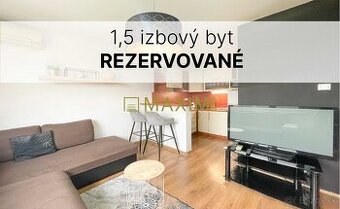 REZERVOVANÉ 1,5-izbový byt, 4. posch., rekonštrukcia, 31,2 m