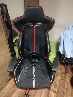 Herná stolička +slúchadlá