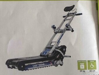 Pásový schodolez elektrický – nosnosť 250 kg, nový