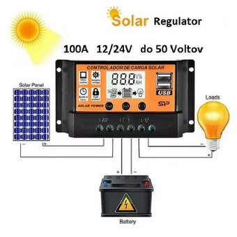Solarny regulator-100A