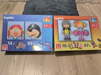 Lupilu magnetická hra pre deti (2x set) – NOVÉ 🎨🧲
