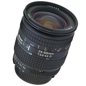Nikon AF NIKKOR 24-50mm f/3.3-4.5 D - TOP STAV