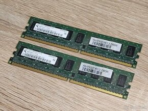 DDR2 2x 1GB 666 Mhz - 1
