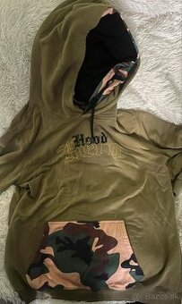 Predám mikinu Hood Hero – zelená camo, veľkosť XL